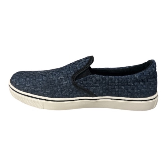 Bernie Mev Women’s Verona Slip-On Sneaker Jeans Blue, Memory Foam Comfort Shoe - Picture 3 of 7